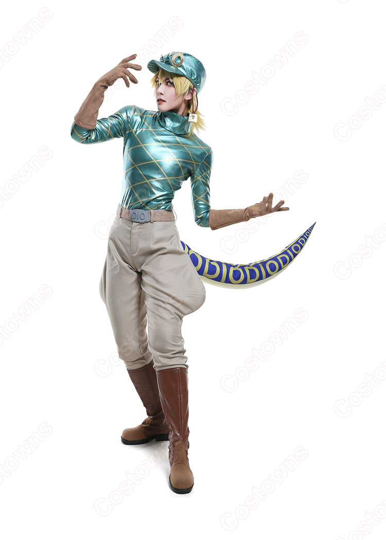 ジョジョ ディエゴ・ブランドー コスプレ衣装 『ジョジョの奇妙な冒険 オールスターバトル R』 cosplay 仮装 変装-4