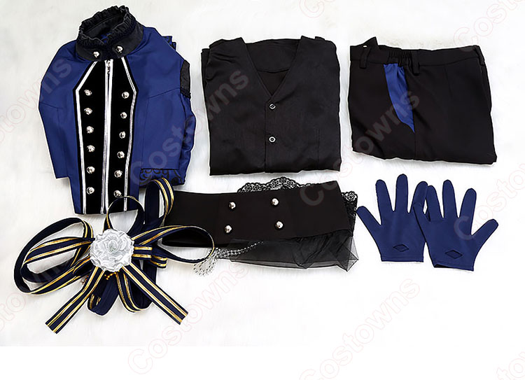 あんスタ　UNDEAD　アンデッド　青藍人形館　ロマネスク　コスプレ　衣装　XL あんスタ UNDEAD アンデッド 青藍人形館 ロマネスク コスプレ