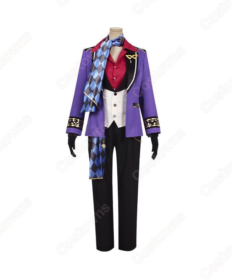 あんスタ! 羽風薫 怪盗団衣装 コスプレ衣装 『あんさんぶるスターズ!!』 スカウト!怪盗フェイク コランダム.K cosplay 仮装 変装-2