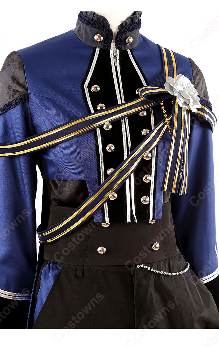 あんスタ　UNDEAD　アンデッド　青藍人形館　ロマネスク　コスプレ　衣装　XL あんスタ 青藍人形館 ロマネスク 影片 みか 斎宮 宗 コスプレ衣装
