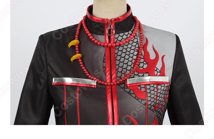 あんスタ! 鬼龍紅郎 赤鬼番長 コスプレ衣装 『あんさんぶるスターズ!!』 フィーチャースカウト 紅郎編 青春が紡ぐ硬い糸 cosplay 仮装 変装-9