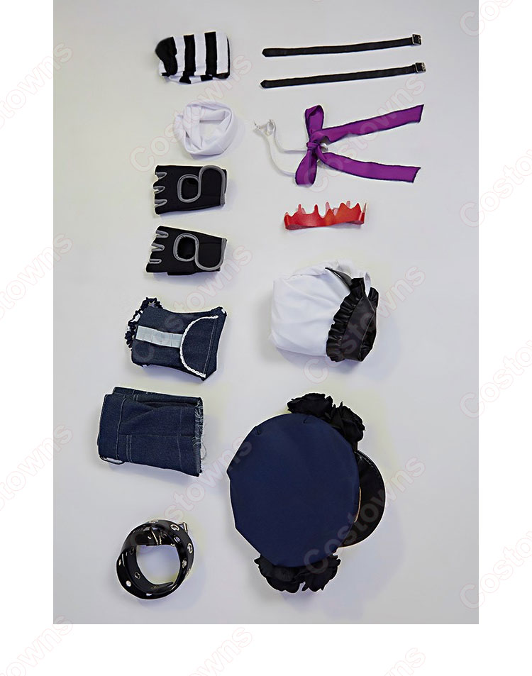 ストッキング 警察官 コスプレ衣装 『パンティ&ストッキングwithガーターベルト』 デイモン姉妹 cosplay 仮装 変装-6