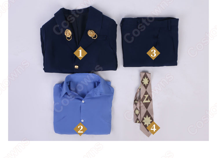 HIGH CARD レオ・コンスタンティン・ピノクル コスプレ衣装-10