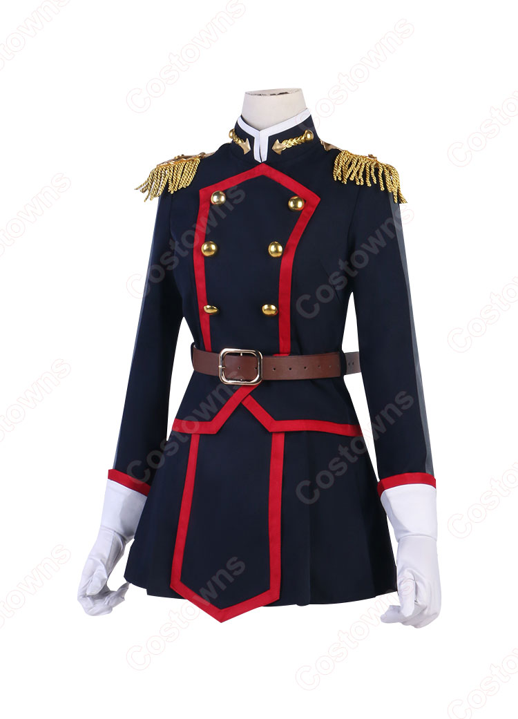 魔都精兵のスレイブ 羽前京香 鬼の組長 コスプレ衣装-2