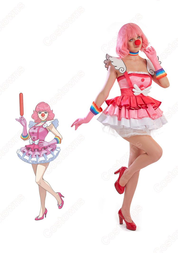 逆転裁判6 旋風亭風子 コスプレ衣装-4