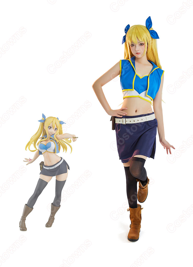 FAIRY TAIL ルーシィ・ハートフィリア コスプレ衣装-4