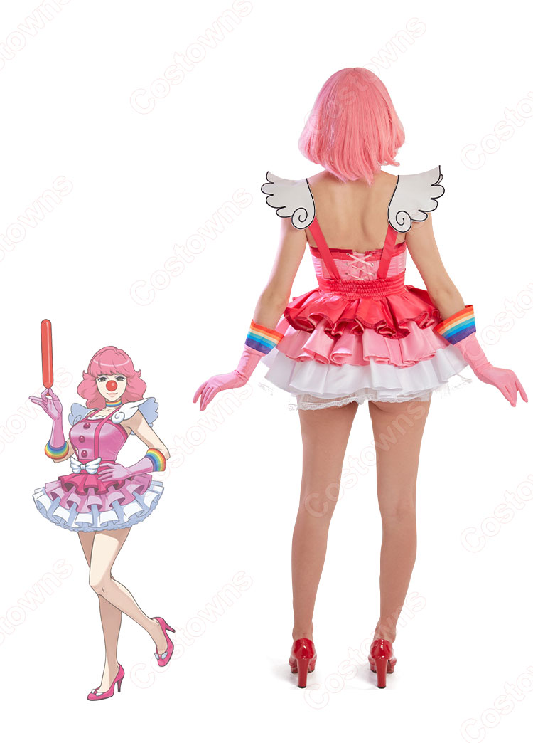 逆転裁判6 旋風亭風子 コスプレ衣装-3