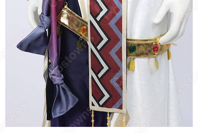 あんスタ! 鬼龍紅郎 舞闘会衣装 コスプレ衣装 『あんさんぶるスターズ!!』 SHUFFLE×烈火の舞闘祭 拳に宿る炎 cosplay 仮装 変装-8