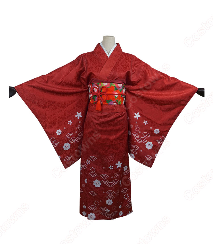 サマータイムレンダ ハイネ 影 首領 和服 コスプレ衣装-1