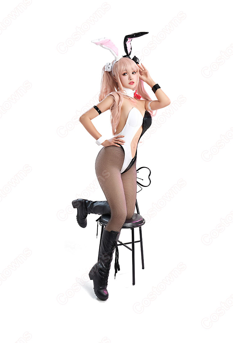 江ノ島盾子 バニーVer. コスプレ衣装 『ダンガンロンパ 希望の学園と絶望の高校生』 cosplay 仮装 変装-5