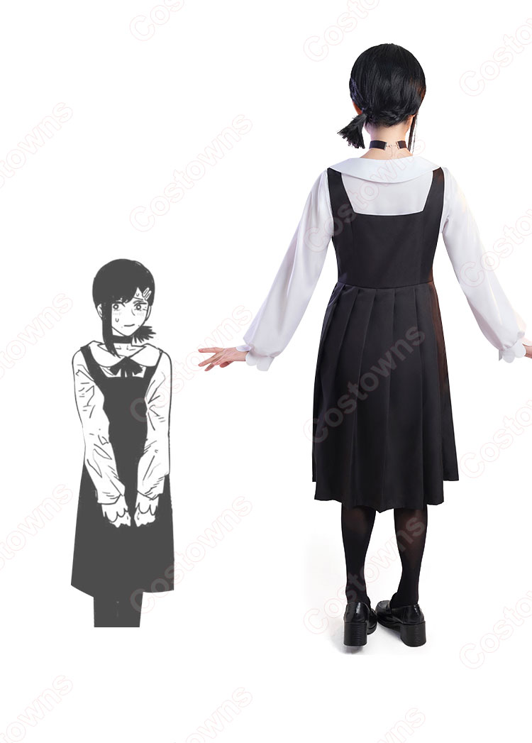 チェンソーマン 東山コベニ ワンピース コスプレ衣装-5