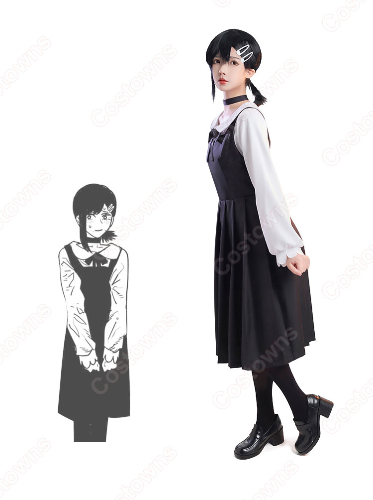 チェンソーマン 東山コベニ ワンピース コスプレ衣装-4