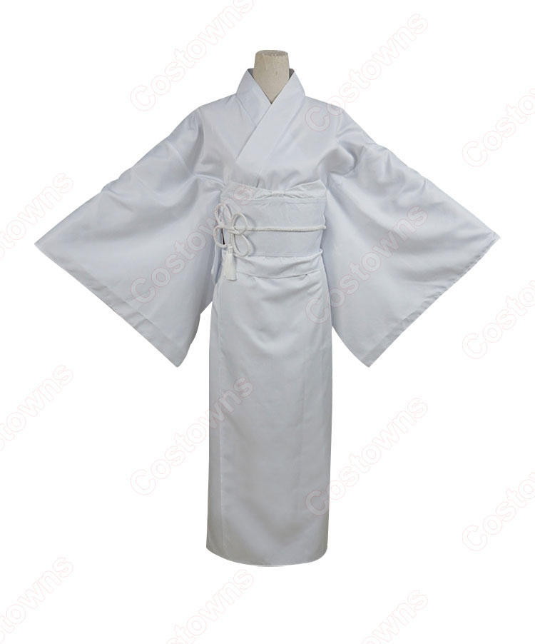 サマータイムレンダ ハイネ コスプレ衣装 白 着物-2