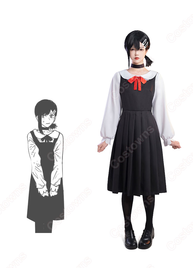 チェンソーマン 東山コベニ ワンピース コスプレ衣装-1