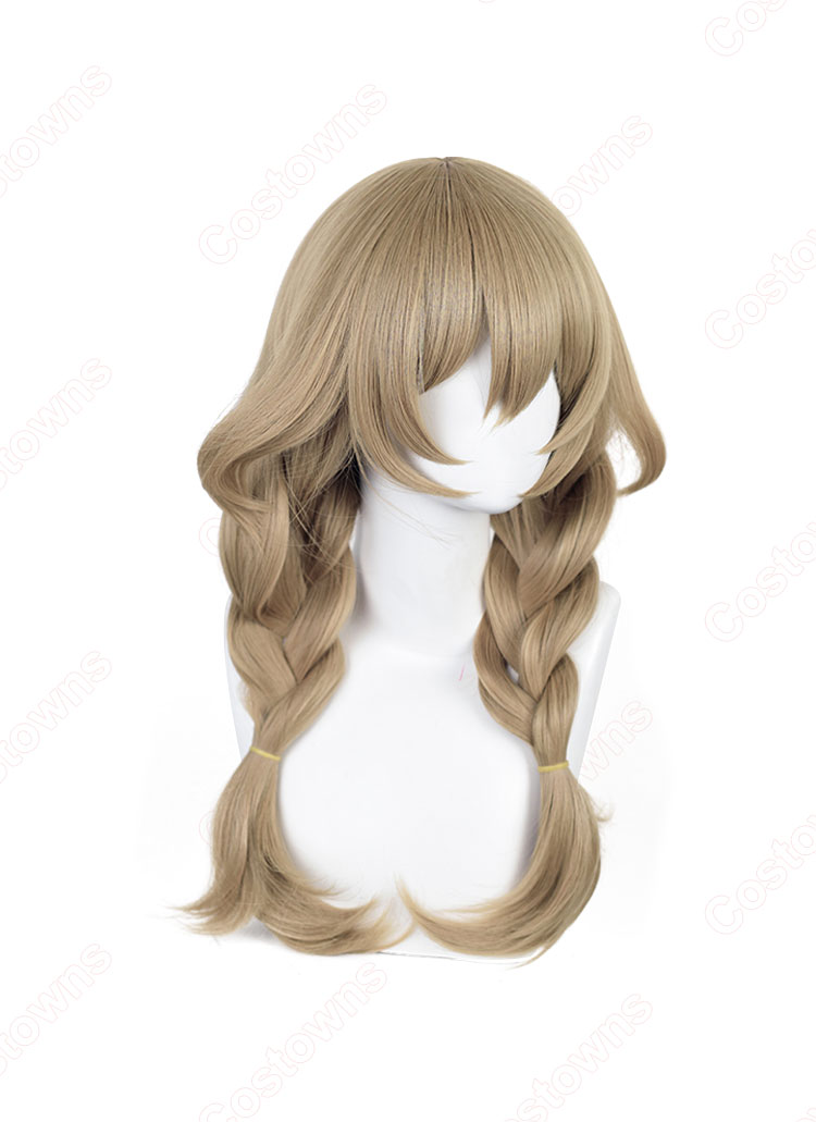 原神 リサ・ミンツ 葉に隠れし芳名 コスプレウィッグ-3