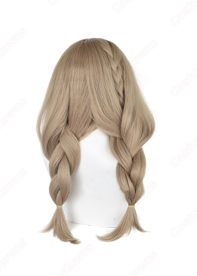 原神 リサ・ミンツ 葉に隠れし芳名 コスプレウィッグ-4