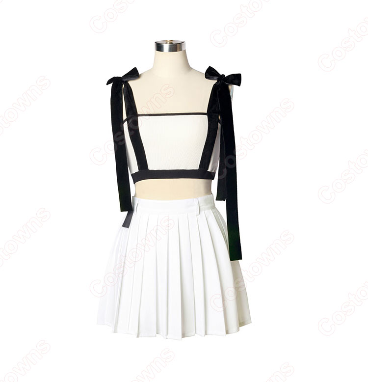 BLACKPINK ロゼ ジャズダンス衣装 「Ice Cream」 MVダンス服 変装 韓国 アイドルスタイル衣装 コスプレ衣装 セクシーな ステージ衣装 ジャズ団体服-3