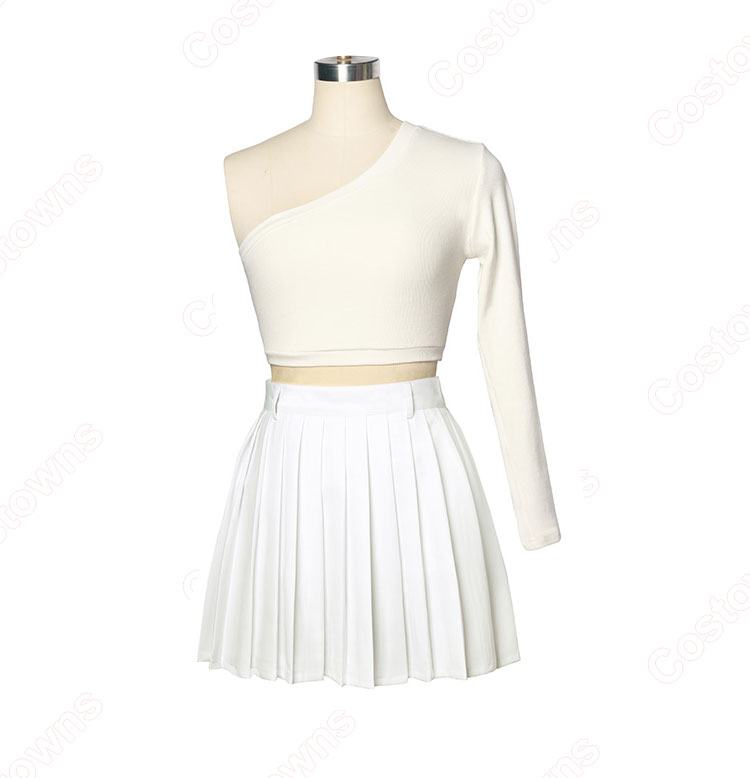 BLACKPINK ジス ジャズダンス衣装 「Ice Cream」 MVダンス服 変装 韓国 アイドルスタイル衣装 コスプレ衣装 ステージ衣装 ジャズ団体服-3