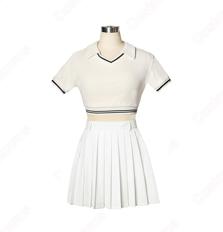 BLACKPINK ジェニー ジャズダンス衣装 「Ice Cream」 MVダンス服 変装 韓国 アイドルスタイル衣装 コスプレ衣装 ステージ衣装 ジャズ団体服-3