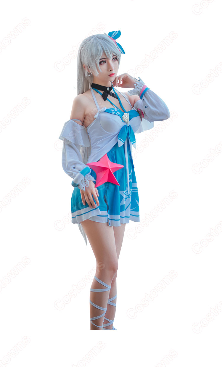 崩壊3rd キアナ・カスラナ 空の律者・バカンス(T) コスプレ衣装 水着-4