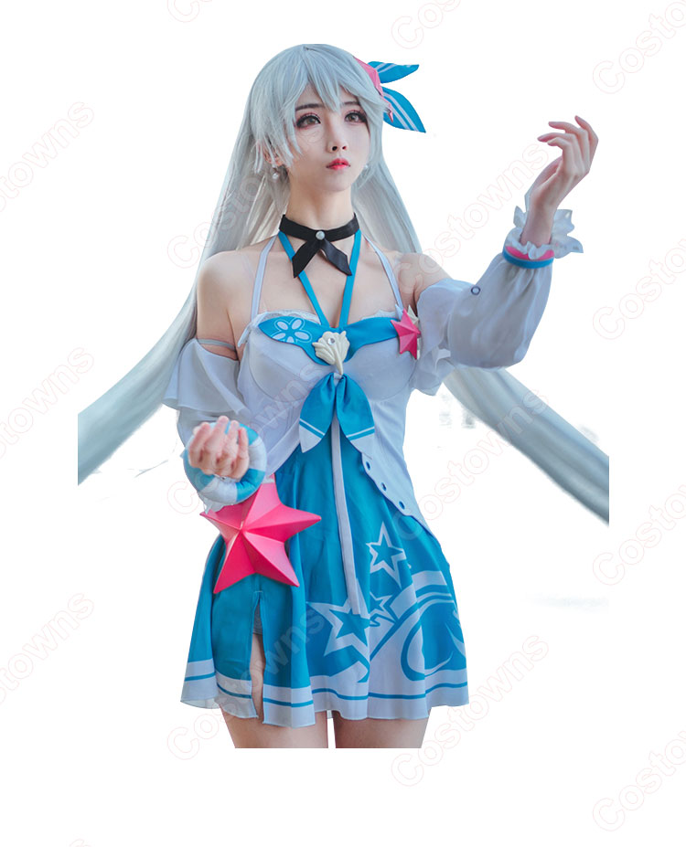 崩壊3rd キアナ・カスラナ 空の律者・バカンス(T) コスプレ衣装 水着-2