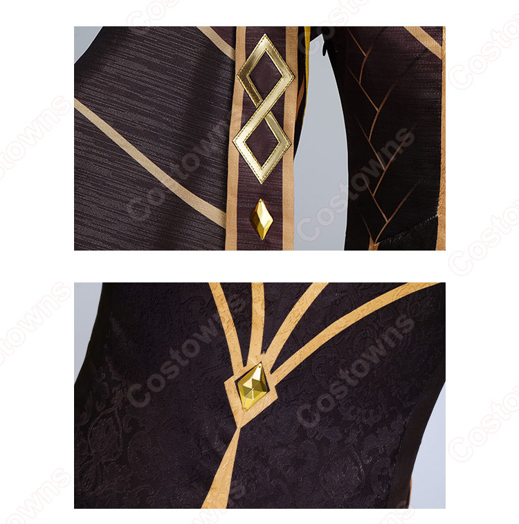 原神 鍾離 コスプレ衣装-5