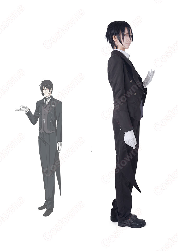 黒執事 セバスチャン・ミカエリス コスプレ衣装-4