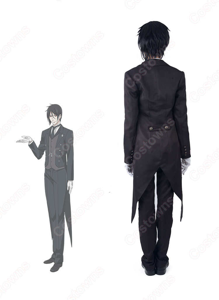 黒執事 セバスチャン・ミカエリス コスプレ衣装-6