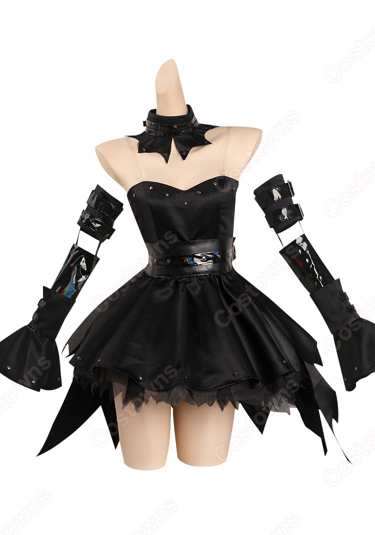 ちょびっツ フレイヤ コスプレ衣装 黒ワンピース - Costowns