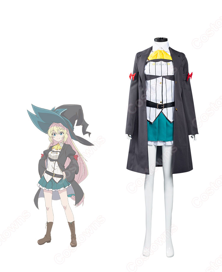 スライム倒して300年 魔女 アズサ コスプレ衣装 『スライム倒して300年、知らないうちにレベルMAXになってました』 cosplay 仮装 変装-1