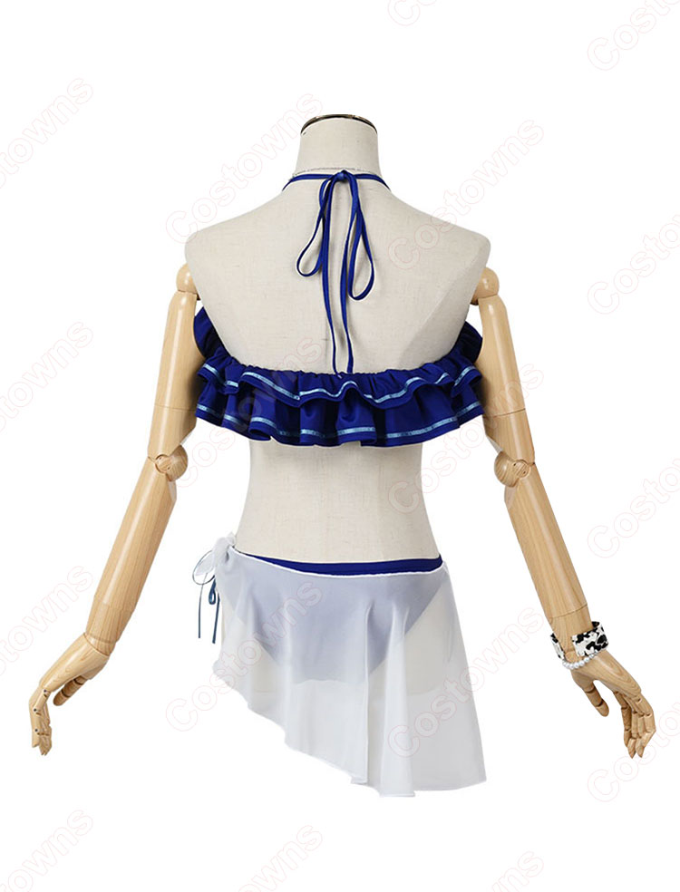 スクフェス 葉月恋 水着 コスプレ衣装 『ラブライブ！ スクールアイドルフェスティバル』 Liella! サニーオーシャン編 夏の思い出 cosplay 仮装 変装-4