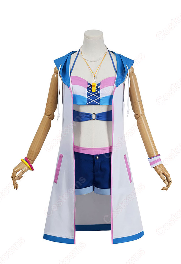【新品】 スクフェス 嵐千砂都 『ラブライブ コスプレ衣装 水着 コスプレ衣装
