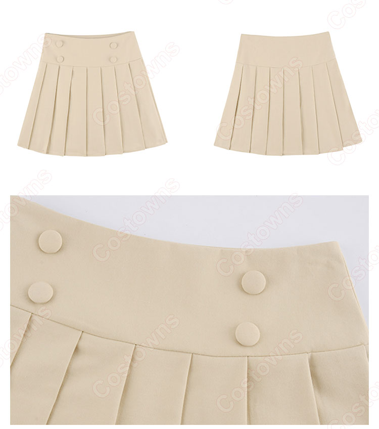 学園制服 コスプレ衣装 韓国ドラマ 【相続者たちThe Heirs】 キム・タン チャ・ウンサン ユ・ラヘル 制服 コスプレ衣装 文化祭 体育祭 ユニフォーム コスチューム 韓国風制服-9