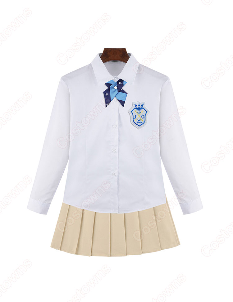 学園制服 コスプレ衣装 韓国ドラマ 【相続者たちThe Heirs】 キム・タン チャ・ウンサン ユ・ラヘル 制服 コスプレ衣装 文化祭 体育祭 ユニフォーム コスチューム 韓国風制服-7