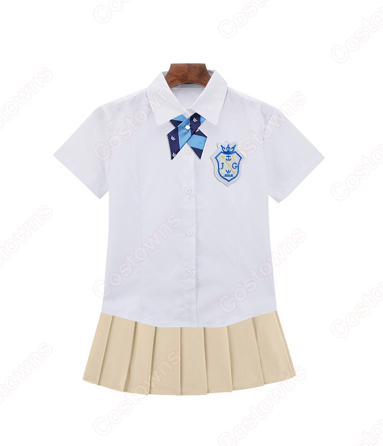 学園制服 コスプレ衣装 韓国ドラマ 【相続者たちThe Heirs】 キム・タン チャ・ウンサン ユ・ラヘル 制服 コスプレ衣装 文化祭 体育祭 ユニフォーム コスチューム 韓国風制服-8