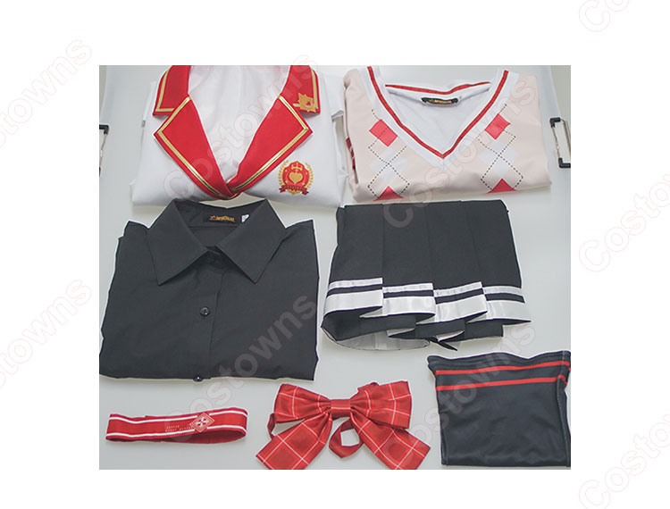 nijisannji 朝日南アカネ 制服 コスプレ 衣装 高品質 nijisannji 朝日南アカネ 制服 コスプレ 衣装 高品質