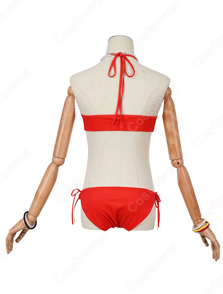 スクフェス 澁谷かのん 水着 コスプレ衣装 『ラブライブ！ スクールアイドルフェスティバル』 Liella! サニーオーシャン編 波のプールで cosplay 仮装 変装-6