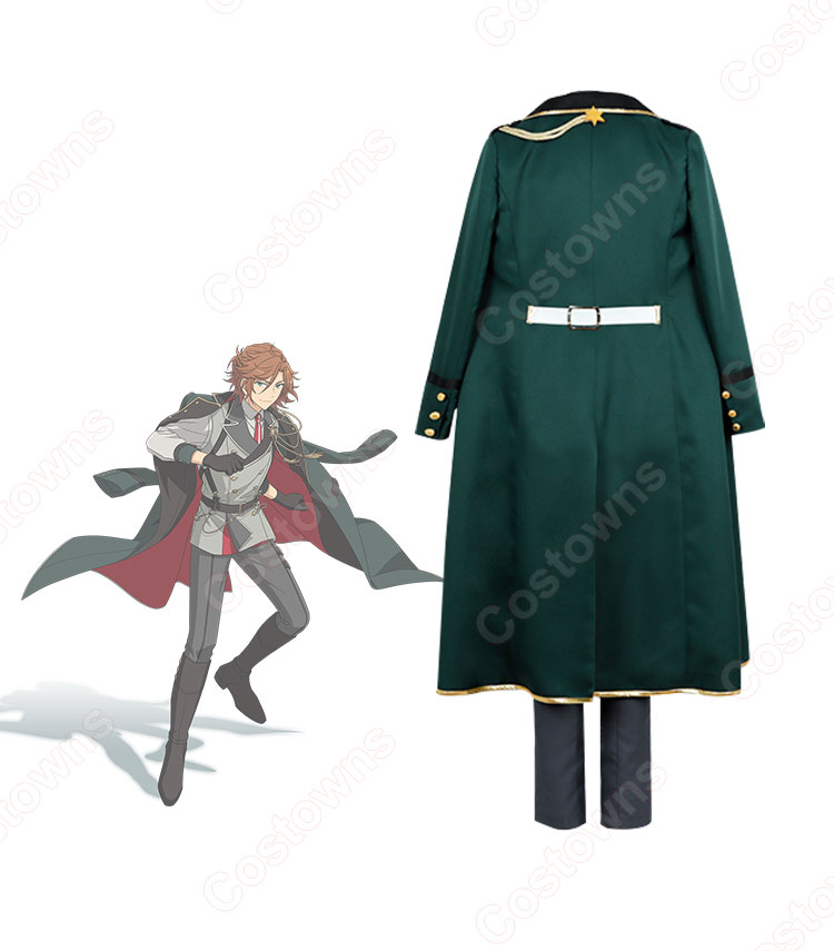 あんスタ！ 三毛縞斑 Double Face衣装 コスプレ衣装 『 あんさんぶるスターズ！！』 新参！目覚めの暗夜行路 緑眼の仕置き人 cosplay 仮装 変装-4