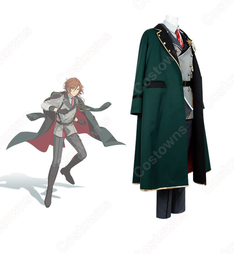 あんスタ！ 三毛縞斑 Double Face衣装 コスプレ衣装 『 あんさんぶるスターズ！！』 新参！目覚めの暗夜行路 緑眼の仕置き人 cosplay 仮装 変装-2