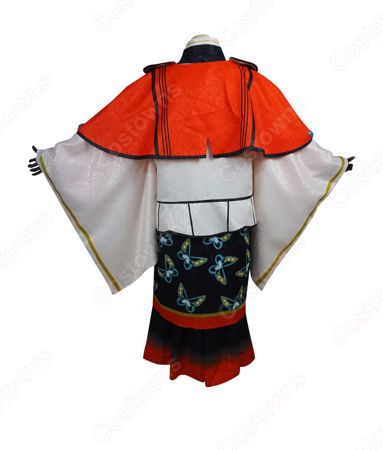 あんスタ！ 伏見弓弦 赤の丑衣装 コスプレ衣装 『あんさんぶるスターズ！！』 スカウト！丑参り（後編） 赤炎の審判 才能開花後 cosplay 仮装 変装-4