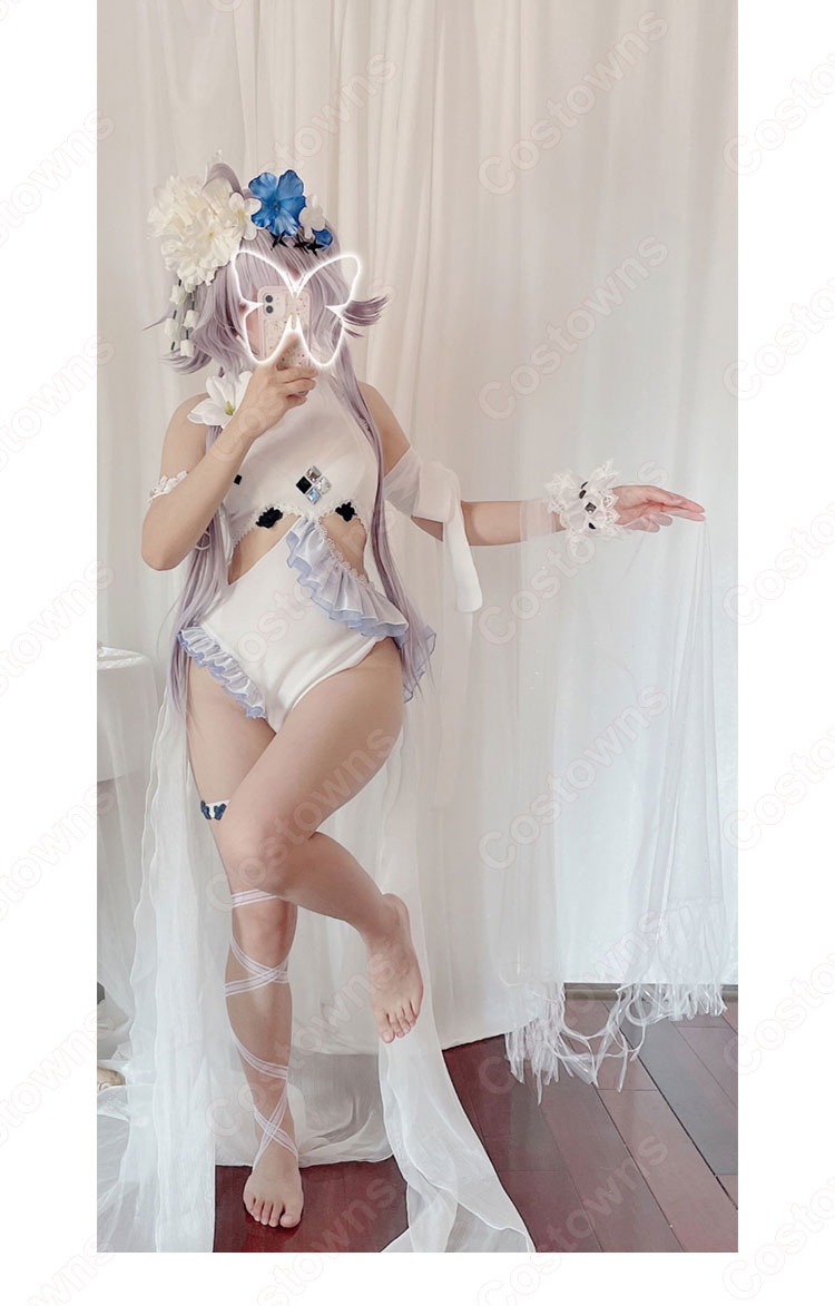 トミミ(Tomimi) 水着 コスプレ衣装 『アークナイツ/Arknights』 新コーデ 珊瑚海岸 安息の午夜DN04 cosplay 仮装 変装-3