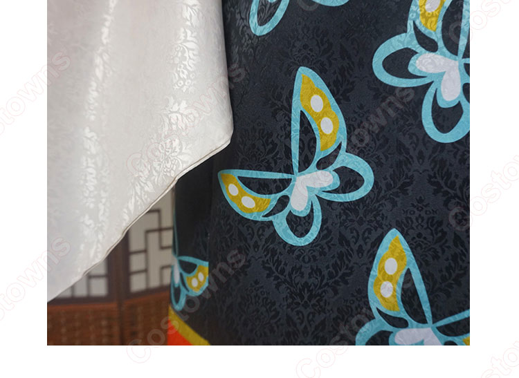 あんスタ！ 伏見弓弦 赤の丑衣装 コスプレ衣装 『あんさんぶるスターズ！！』 スカウト！丑参り（後編） 赤炎の審判 才能開花後 cosplay 仮装 変装-7