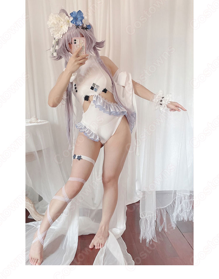 トミミ(Tomimi) 水着 コスプレ衣装 『アークナイツ/Arknights』 新コーデ 珊瑚海岸 安息の午夜DN04 cosplay 仮装 変装-2
