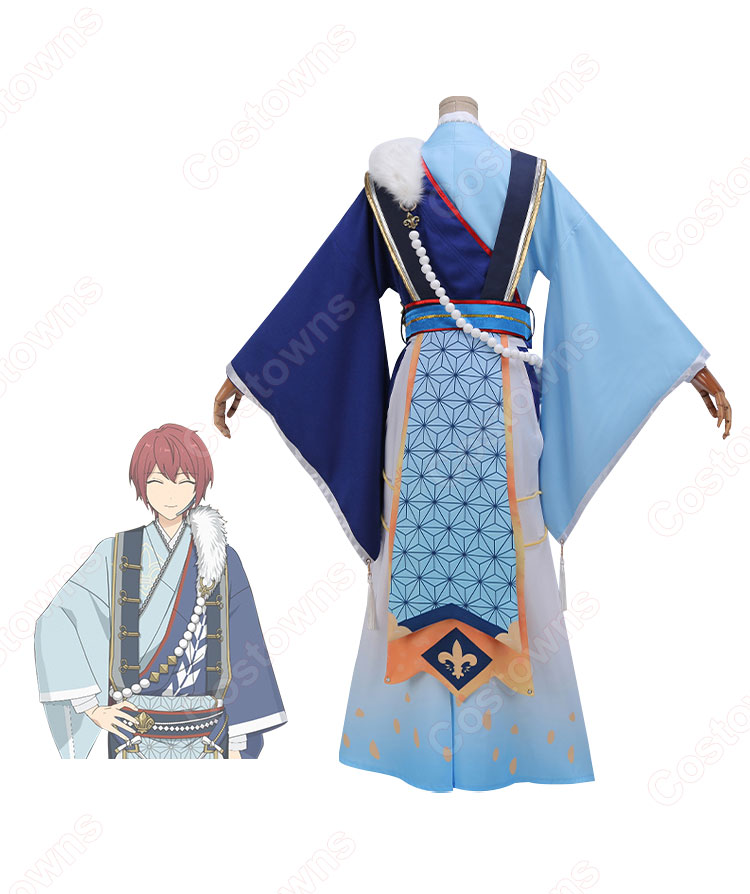 あんスタ 朱桜司 月永レオ 瀬名泉 朔間凛月 鳴上嵐 招福宴衣装 コスプレ衣装 『あんさんぶるスターズ!』 Knights 初興行★祝宴のフォーチューンライブ cosplay 仮装 変装-2