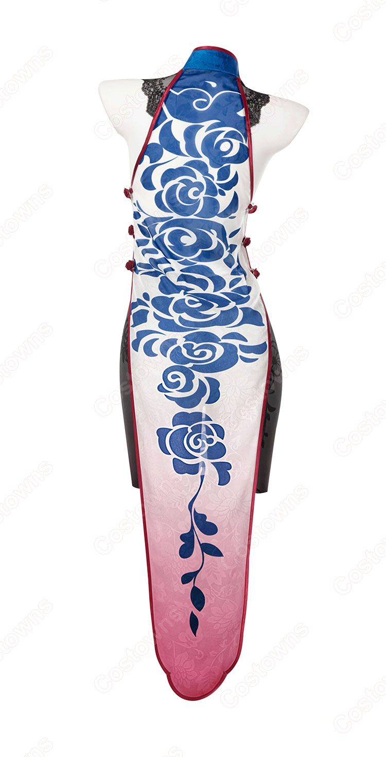 FGO 虞美人 チャイナドレス 概念礼装 閑話休怠 コスプレ衣装 『Fate/Grand Order』 ハロウィン2022 cosplay 仮装 変装-4