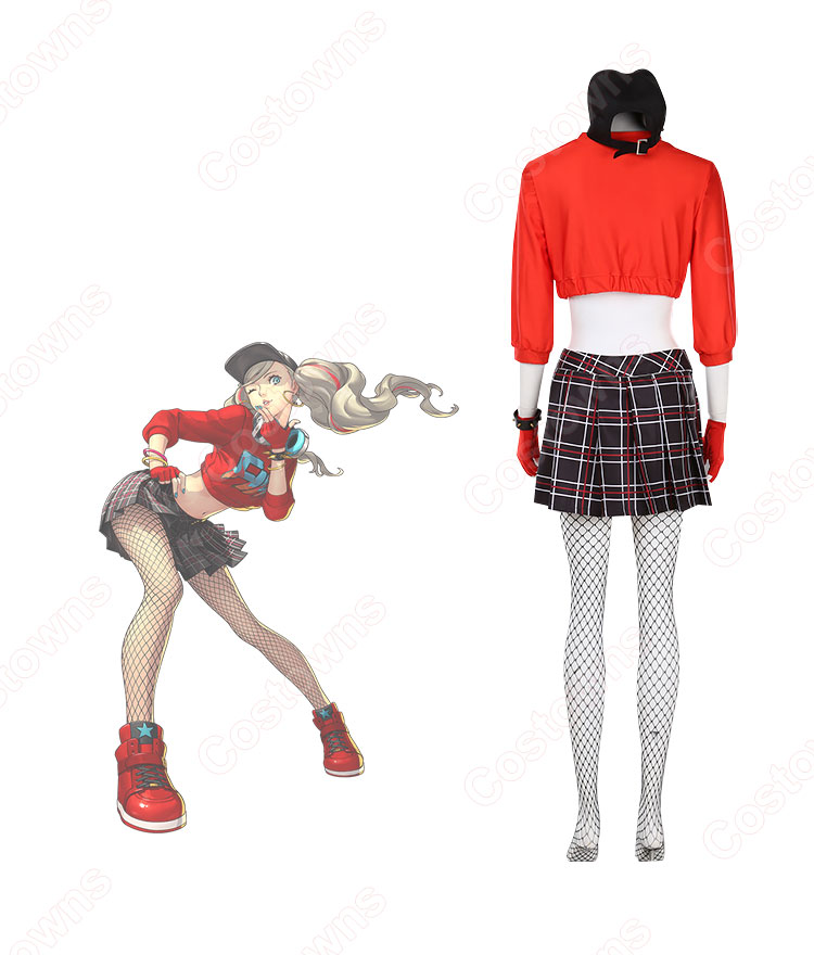 P5D 高巻杏 コスプレ衣装 「ペルソナ5 ダンシング・スターナイト」 パンサー cosplay 仮装 変装-4