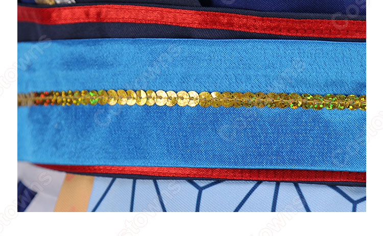 あんスタ 朱桜司 月永レオ 瀬名泉 朔間凛月 鳴上嵐 招福宴衣装 コスプレ衣装 『あんさんぶるスターズ!』 Knights 初興行★祝宴のフォーチューンライブ cosplay 仮装 変装-9