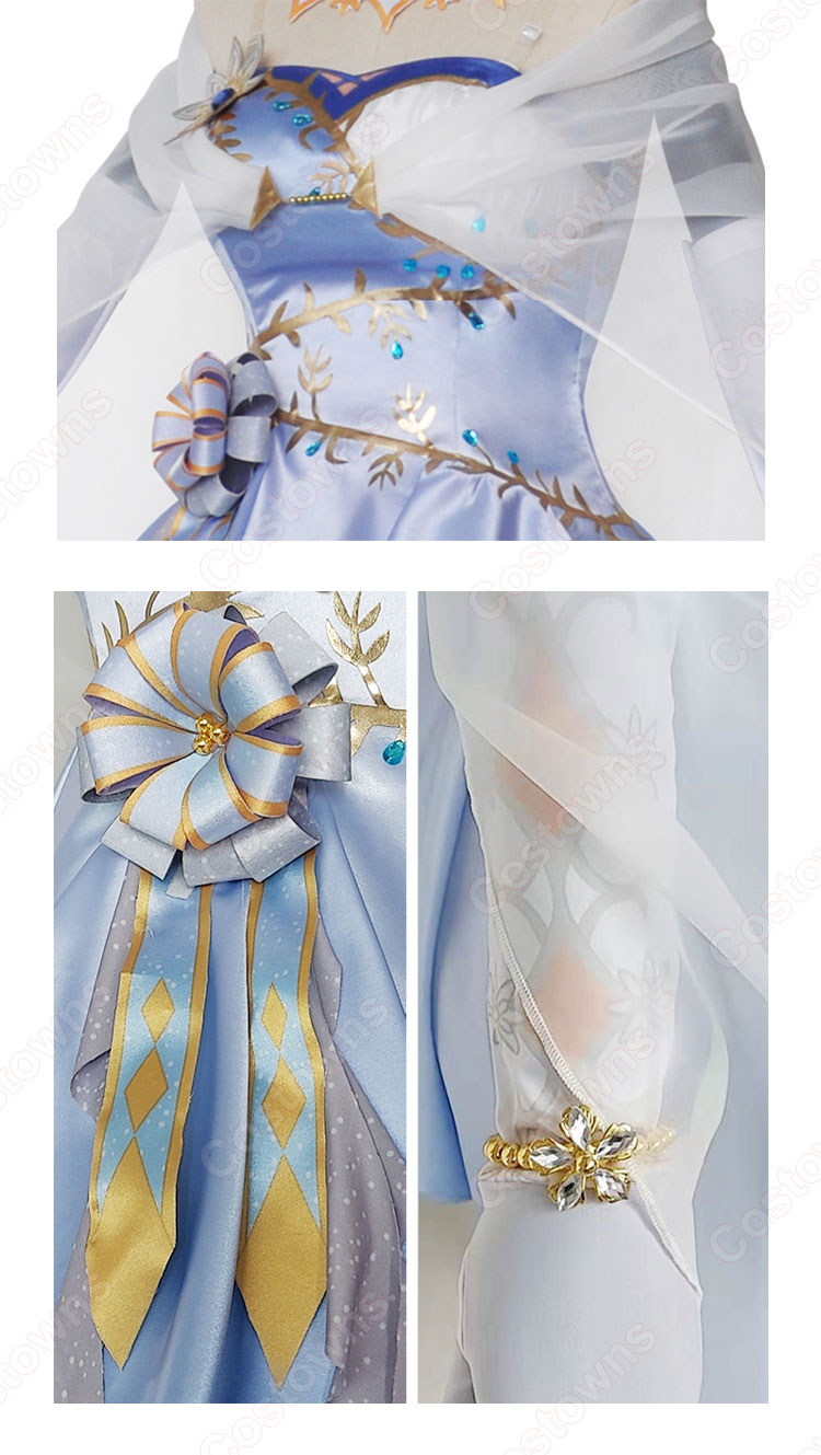 スクフェス 西木野真姫 コスプレ衣装 『ラブライブ! スクールアイドルフェスティバル』 氷の幻想世界編 背中を押す歌 cosplay 仮装 変装-6