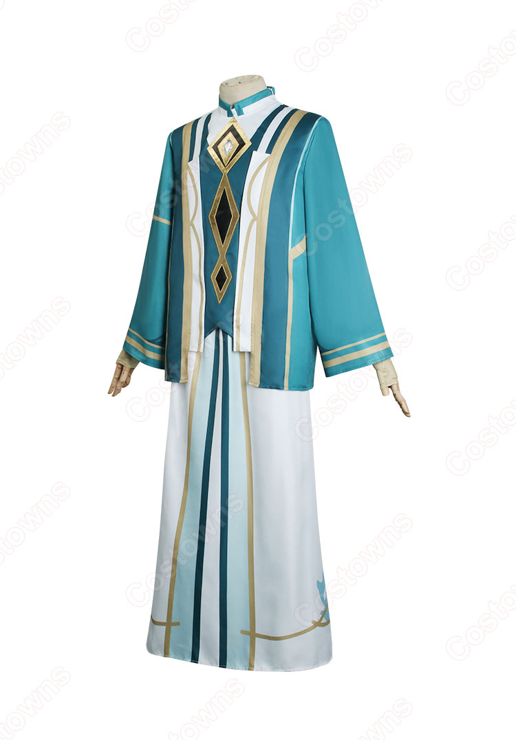 原神 スメール教令院 男性 学者 制服 コスプレ衣装-2