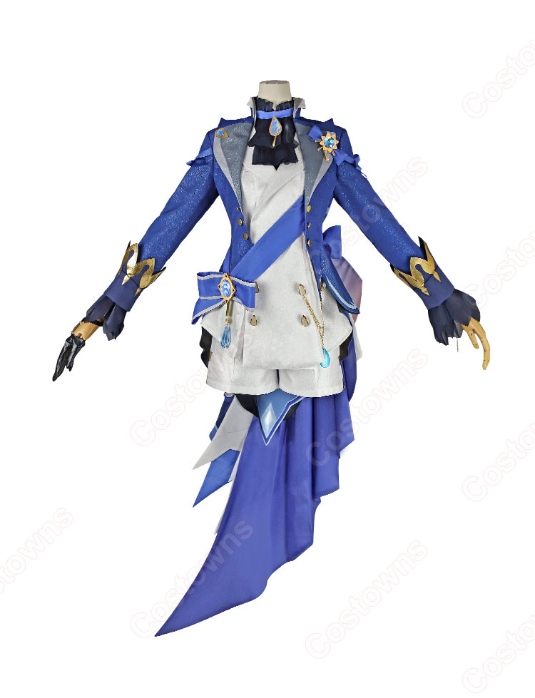 Amazon.co.jp: 原神 フォンテーヌ廷 フリーナ コスプレ衣装 : ホビー